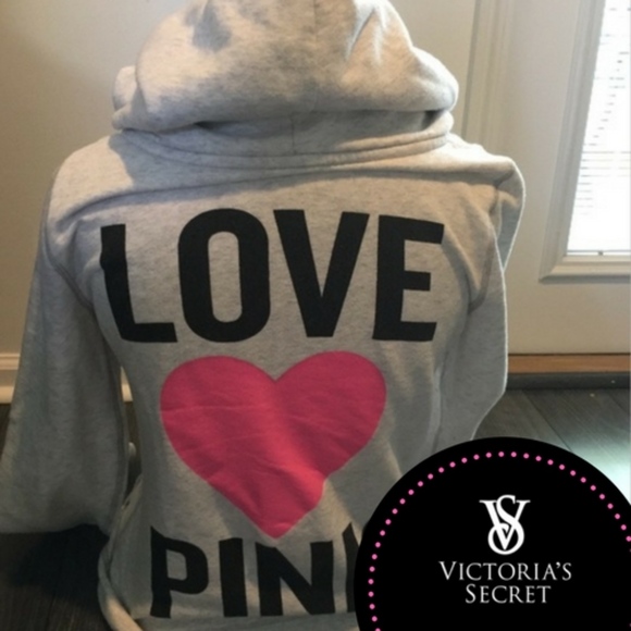 PINK Victoria's Secret Tops - VICTORIAS SECRET HOODIE